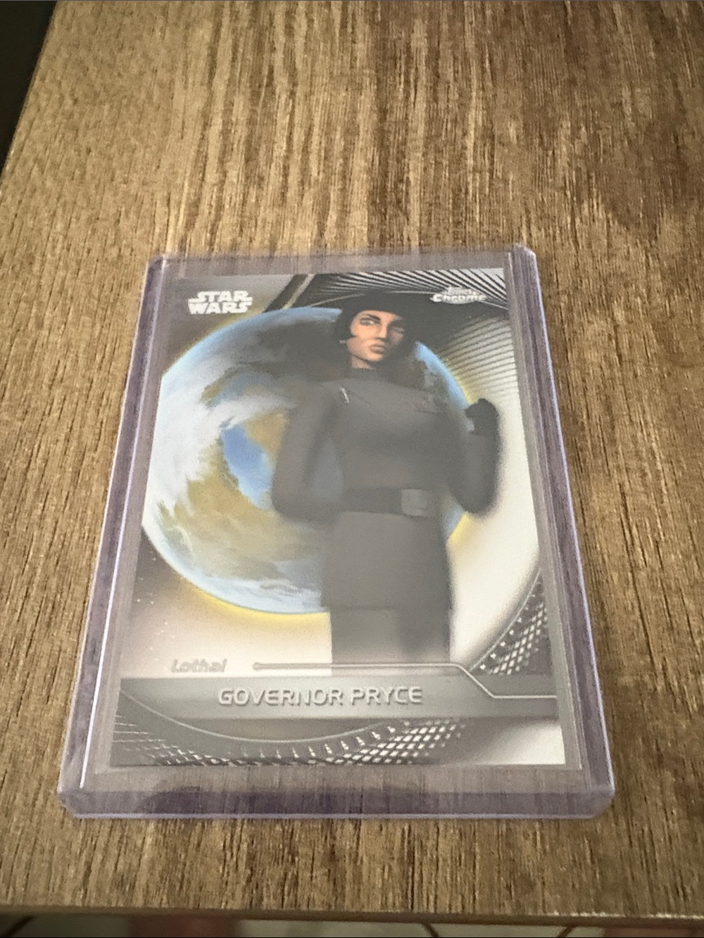 Topps Chrome Star Wars Governor Pryce Card